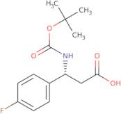 Boc-(R)-3-amino-3-(4-fluorophenyl)propionic acid