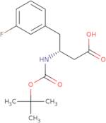 Boc-3-fluoro-D-β-homophenylalanine