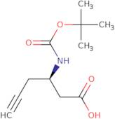 Boc-D-beta-homopropargylglycine