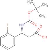 Boc-(R)-3-amino-3-(2-fluorophenyl)propionic acid