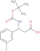 Boc-(R)-3-amino-3-(3-fluorophenyl)propionic acid