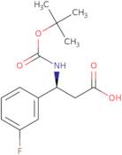 Boc-(S)-3-amino-3-(3-fluorophenyl)propionic acid