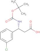 Boc-(R)-3-amino-3-(3-chlorophenyl)propionic acid