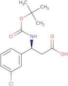 Boc-(S)-3-amino-3-(3-chlorophenyl)propionic acid
