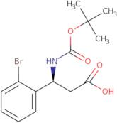 Boc-(S)-3-amino-3-(2-bromophenyl)propionic acid