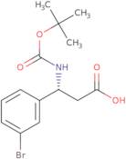 Boc-(R)-3-amino-3-(3-bromophenyl)propionic acid