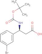 Boc-(S)-3-amino-3-(3-bromophenyl)propionic acid