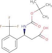 Boc-(S)-3-amino-3-(2-trifluoromethylphenyl)propionic acid