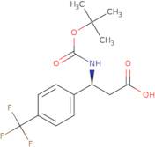 Boc-(S)-3-amino-3-(4-trifluoromethylphenyl)propionic acid