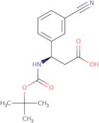 Boc-(R)-3-amino-3-(3-cyanophenyl)propionic acid