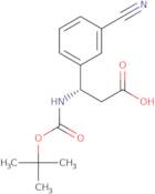 Boc-(S)-3-amino-3-(3-cyanophenyl)propionic acid
