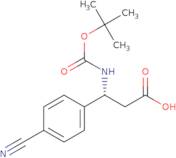Boc-(R)-3-amino-3-(4-cyanophenyl)propionic acid