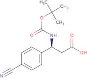 Boc-(S)-3-amino-3-(4-cyanophenyl)propionic acid