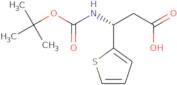 Boc-(R)-3-amino-3-(2-thienyl)propionic acid