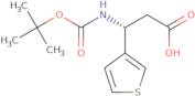 Boc-(R)-3-amino-3-(3-thienyl)propionic acid