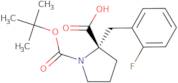 Boc-(S)-a-(2-fluorobenzyl)proline