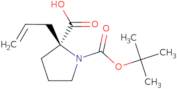 Boc-(S)-α-allylproline