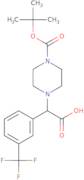 2-(4-Boc-piperazinyl)-2-(3-trifluoromethylphenyl)acetic acid