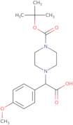 2-(4-Boc-piperazinyl)-2-(4-methoxyphenyl)acetic acid