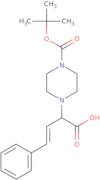 Trans-2-(4-Boc-piperazinyl)-4-phenyl-3-butenoic acid