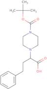 2-(4-Boc-piperazinyl)-4-phenylbutanoic acid