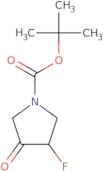 Boc-3-fluoro-4-oxopyrrolidine