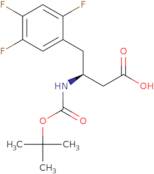 Boc-(S)-3-amino-4-(2,4,5-trifluorophenyl)butyric acid