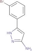 5-(3-Bromophenyl)-2H-pyrazol-3-ylamine