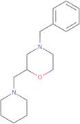 4-Benzyl-2-[(piperidin-1-yl)methyl]morpholine