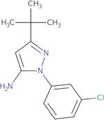 3-tert-Butyl-1-(3-chlorophenyl)-1H-pyrazol-5-amine