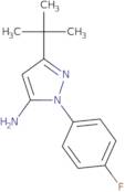 3-tert-Butyl-1-(4-fluorophenyl)-1H-pyrazol-5-amine