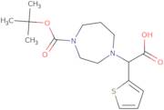 1-Boc-4-(carboxythiophen-2-yl-methyl)-[1,4]diazepane