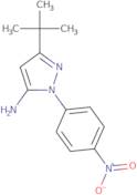 3-tert-Butyl-1-(4-nitrophenyl)-1H-pyrazol-5-amine