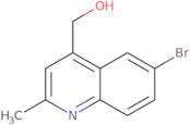 (6-Bromo-2-methyl-quinolin-4-yl)methanol