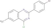 2-(4-Bromo-Phenyl)-4-Chloro-6-Methyl-Quinazoline