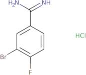 3-Bromo-4-fluoro-benzamidine hydrochloride