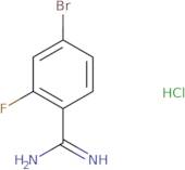 4-Bromo-2-fluorobenzamidine hydrochloride