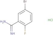 5-Bromo-2-fluoro-benzamidine hydrochloride