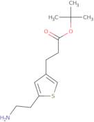 Tert-Butyl 3-[5-(2-Amino-Ethyl)-Thiophen-3-Yl]-Propionate