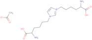 1,3-Bis(5-amino-5-carboxypentyl)-3H-imidazolium acetate