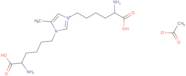 1,3-Bis(5-amino-5-carboxypentyl)-4-methyl-3H-imidazolium acetate