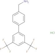 (4-[3,5-Bis(trifluoromethyl)phenyl]phenyl)methylamine hydrochloride