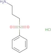 3-Benzenesulfonylpropylamine Hydrochloride