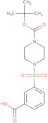 3-(4-(Tert-Butoxycarbonyl)Piperazin-1-Ylsulfonyl)Benzoic Acid