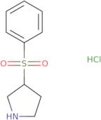 3-(Benzenesulfonyl)pyrrolidine hydrochloride