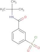 3-(Tert-Butylcarbamoyl)Benzene-1-Sulfonyl Chloride