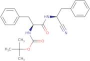 Tert-Butyl (S)-1-((S)-1-Cyano-2-Phenylethylamino)-1-Oxo-3-Phenylpropan-2-Ylcarbamate