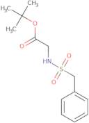 Tert-Butyl 2-(Phenylmethylsulfonamido)Acetate