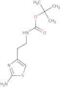 Tert-Butyl 2-(2-Aminothiazol-4-Yl)Ethylcarbamate