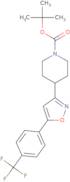 N-Boc 4-(5-(4-(Trifluoromethyl)Phenyl) Isoxazol-3-Yl)Piperidine